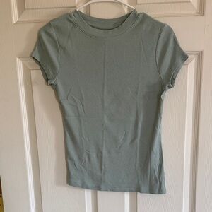 A New Day Sage Green Short Sleeve Tee